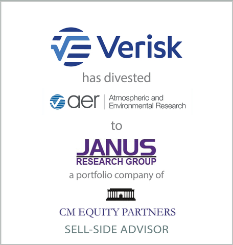 D.A. Davidson Acts as Exclusive Financial Advisor to Verisk on its Sale of AER to JANUS Research Group